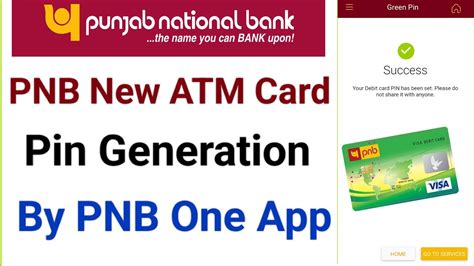 pnb credit card pin generate|PNB Bank ATM PIN Generate through SMS, Mobile & Net .